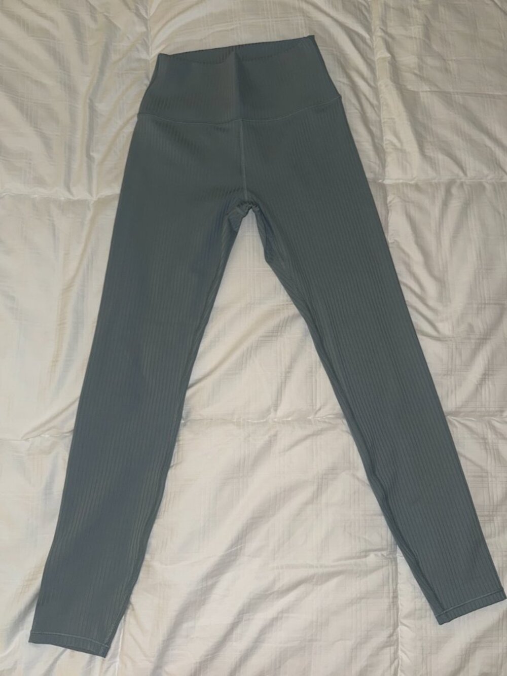 LIKE NEW, Vuori Inversion Rib Support Tank & Rib Legging in Mist - XS - Picture 6 of 7